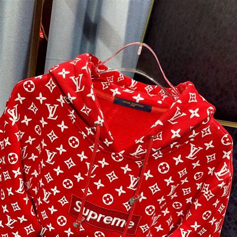 best replica supreme hoodie louis vuitton|supreme shirt Louis Vuitton price.